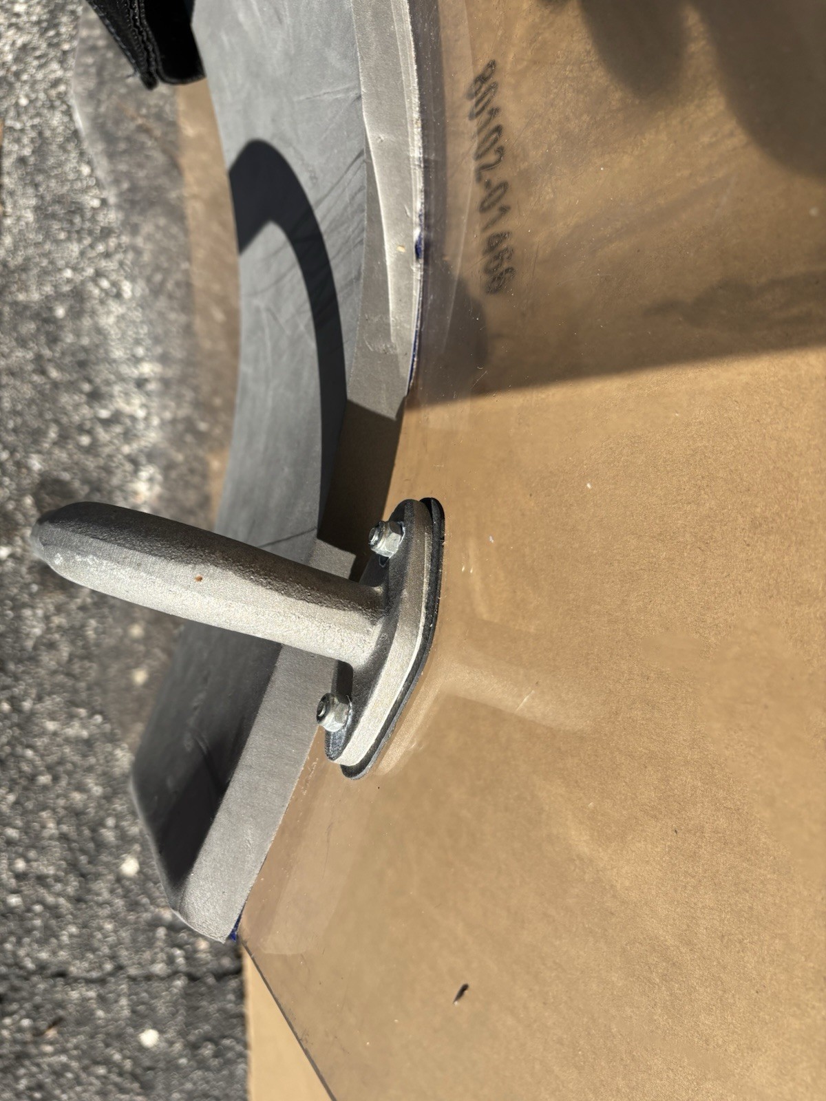 Police Riot Shield - Authentic Police Shield With Handle - Man Cave - Role Play