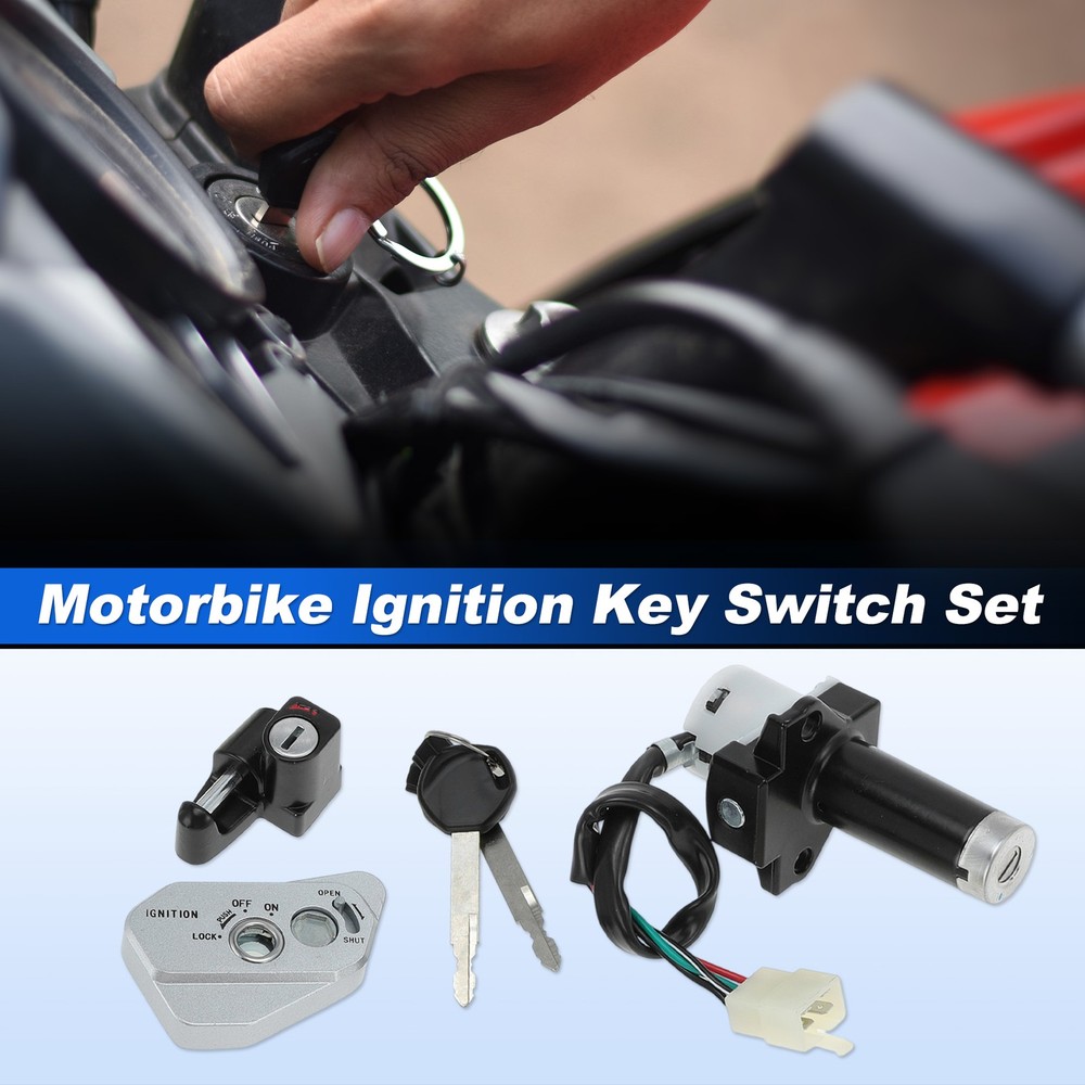Motorcycle Ignition Key Switch Set for Hawk 250 for TBR7 Ignition Switch Lock
