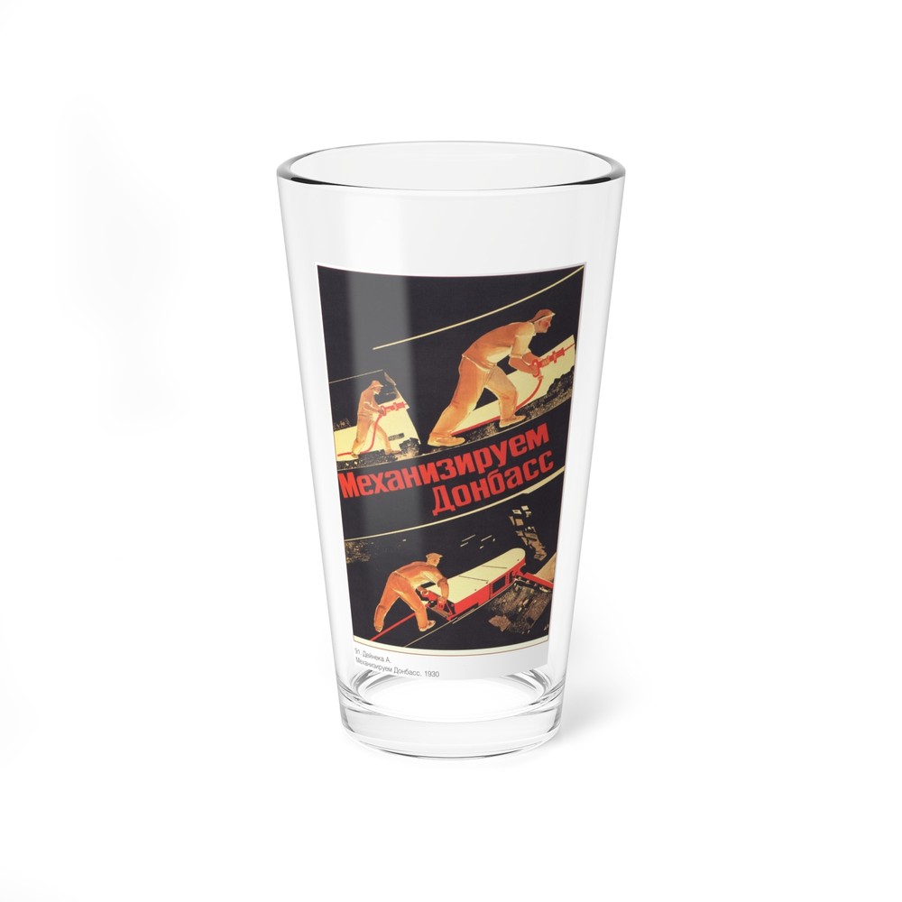 Soviet Era Poster 381 - Pint Glass 16oz