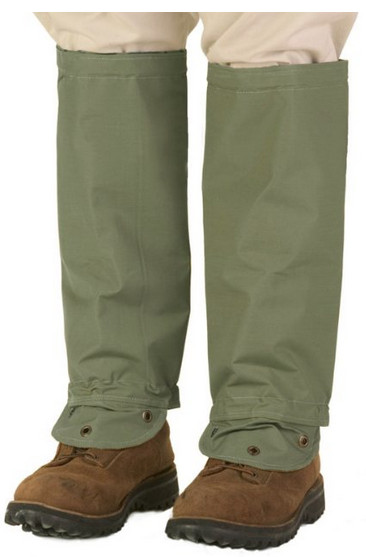 Turtleskin SnakeArmor Reversible Snake Gaiters - Camo/Khaki with Storage Bag