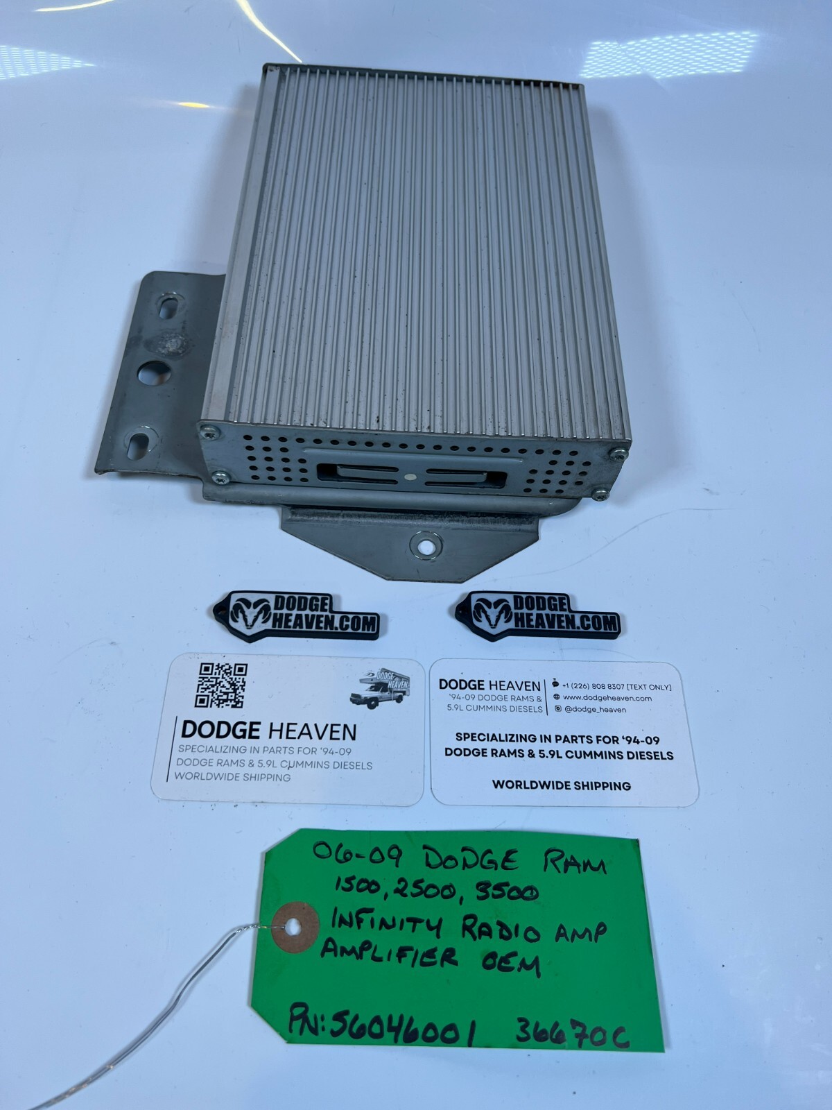 OEM 2006-2009 Dodge Ram Infinity Radio Amp / Amplifier 56046001 1500 2500 3500