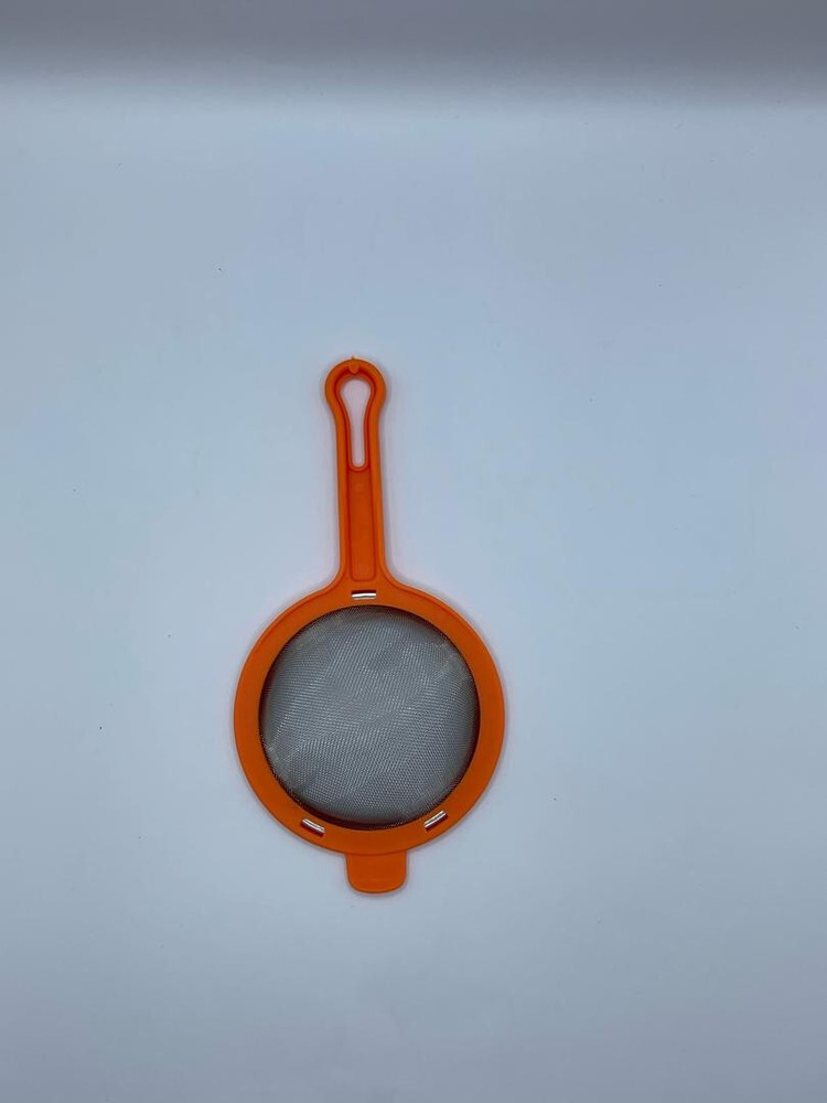 Kitchen Handheld Plastic Screen Mesh Tea Leaf Strainer Flour Sieve Colan``w