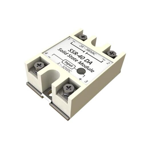 Solid State Relay Single Phase Semi-Conductor Relay Module SSR-Input 3 40DA 1