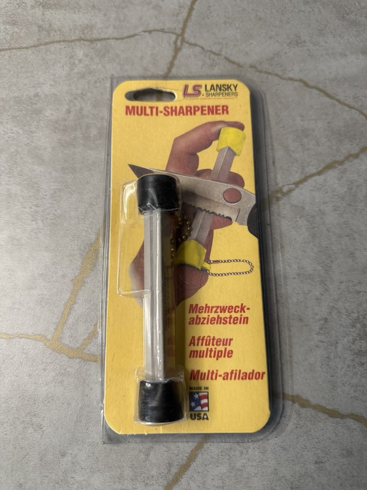 Lansky Portable Multi Sharpener Serrated & Regular Edge Knife Blade - LTRIM