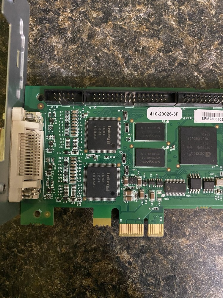 STRETCH VRC7016LX 16 Channel PCIe DVR Card DMS59 Plug