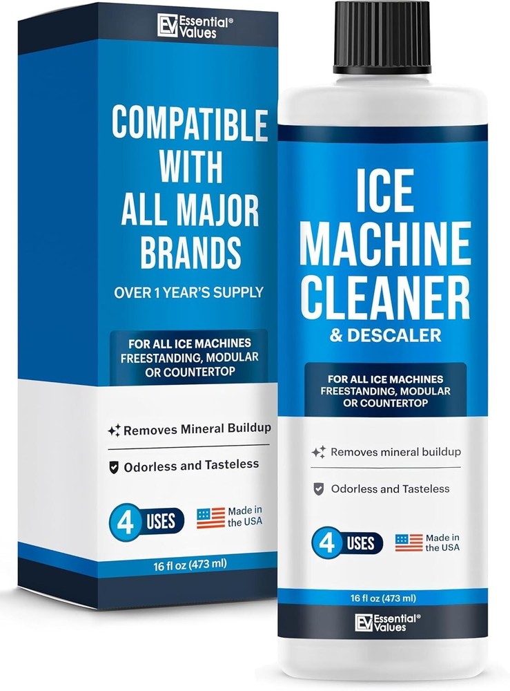 Universal Ice Machine Cleaning Solution: 16 fl oz Descaler for Crisp Ice
