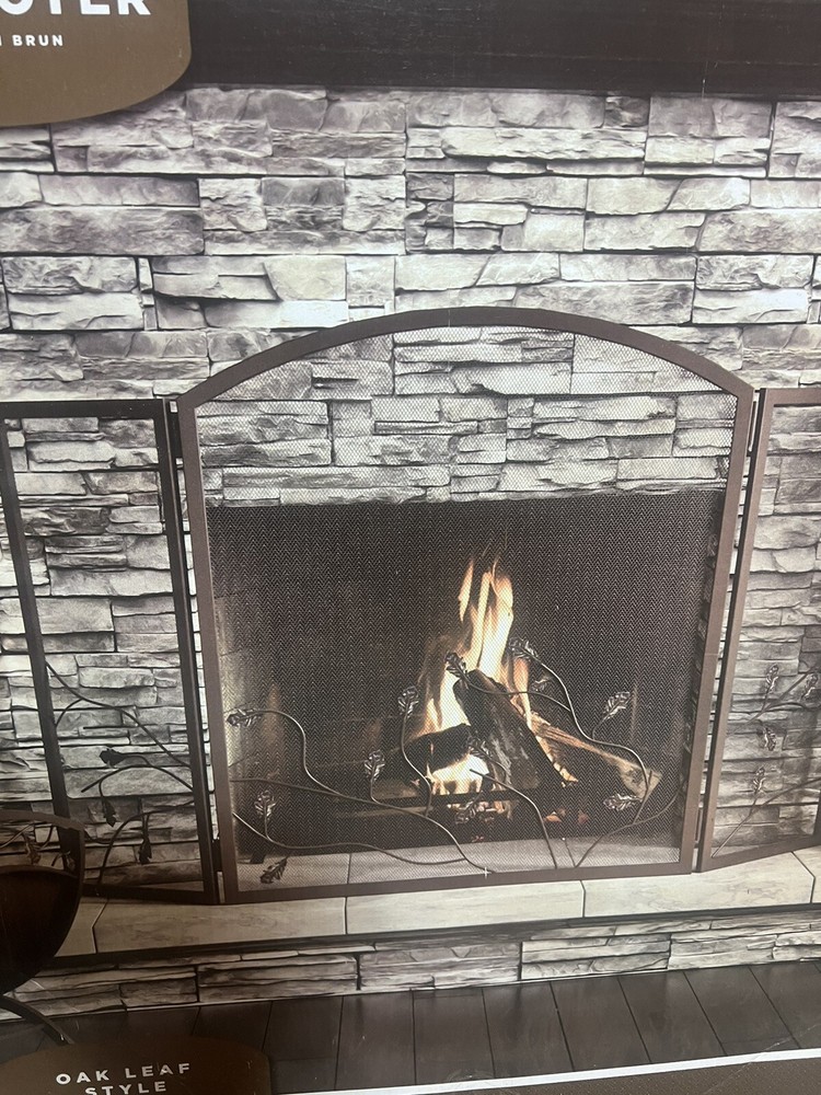 Open Hearth Fireplace Screen 32x50