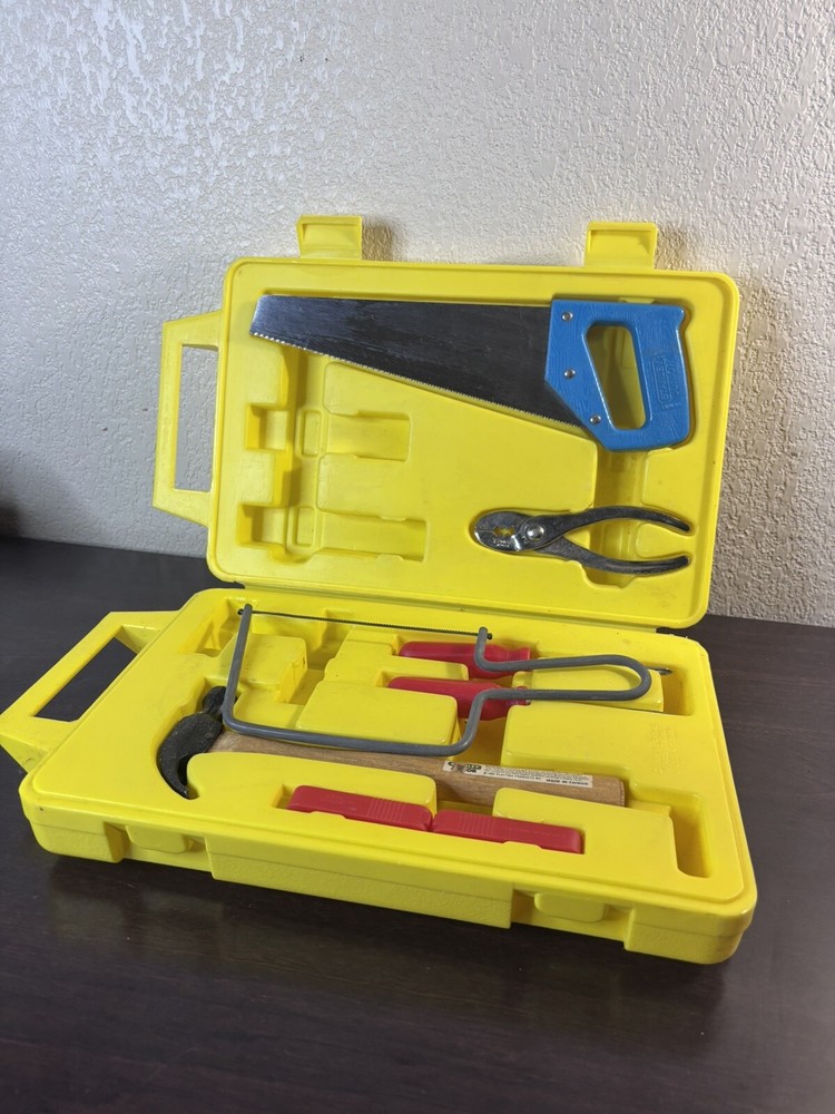 Vintage Stanley Junior Mini Portable Tool Box