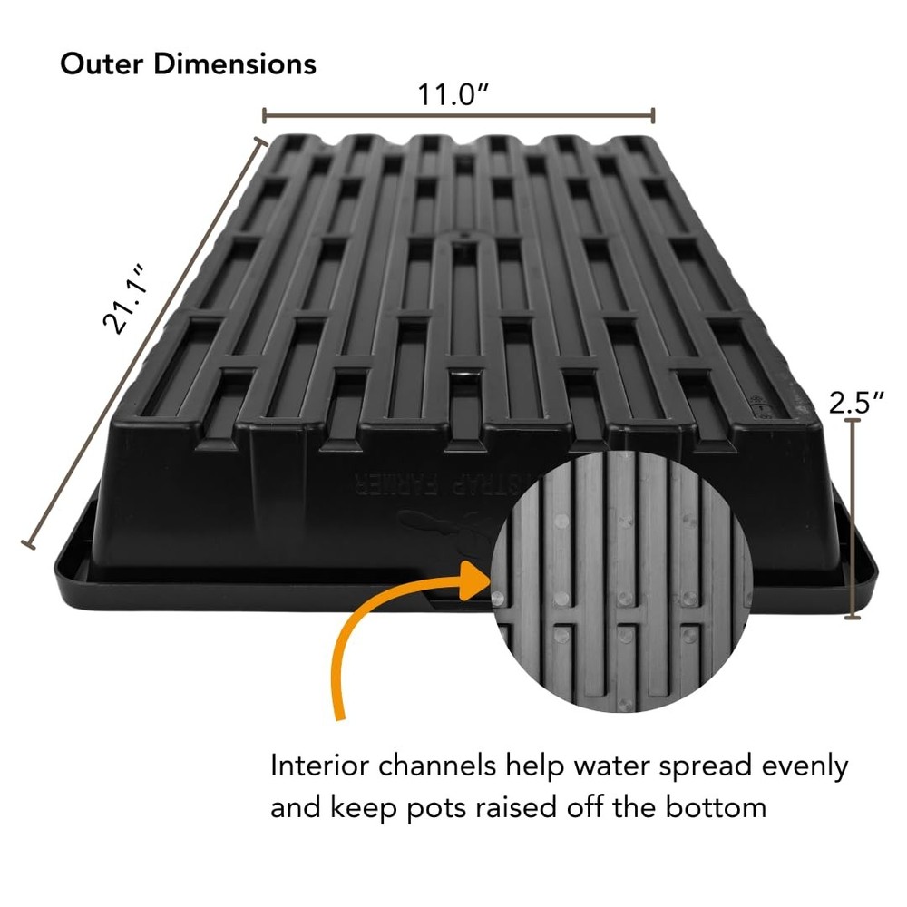 Bootstrap Farmer 1020 Tray with Holes 5 Pack