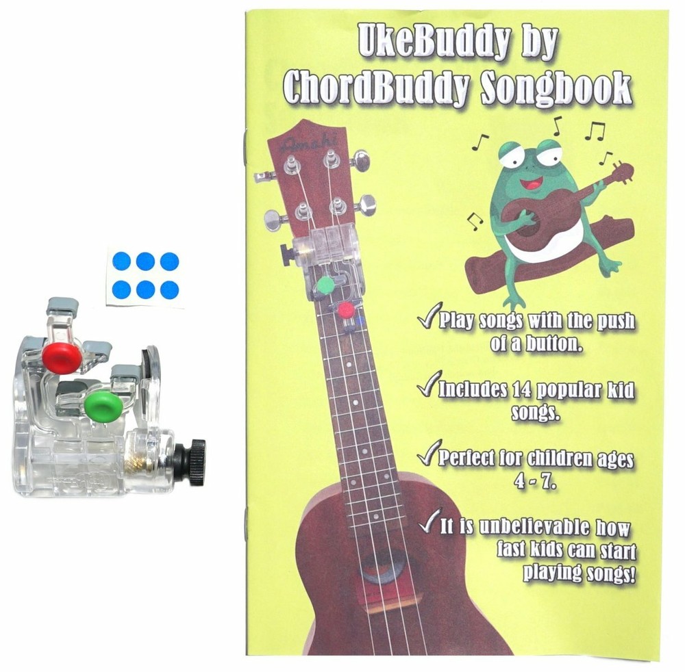 Ukulele ChordBuddy UKEBUDDY Learning System Teaching Aid Uke Chord Buddy Kids