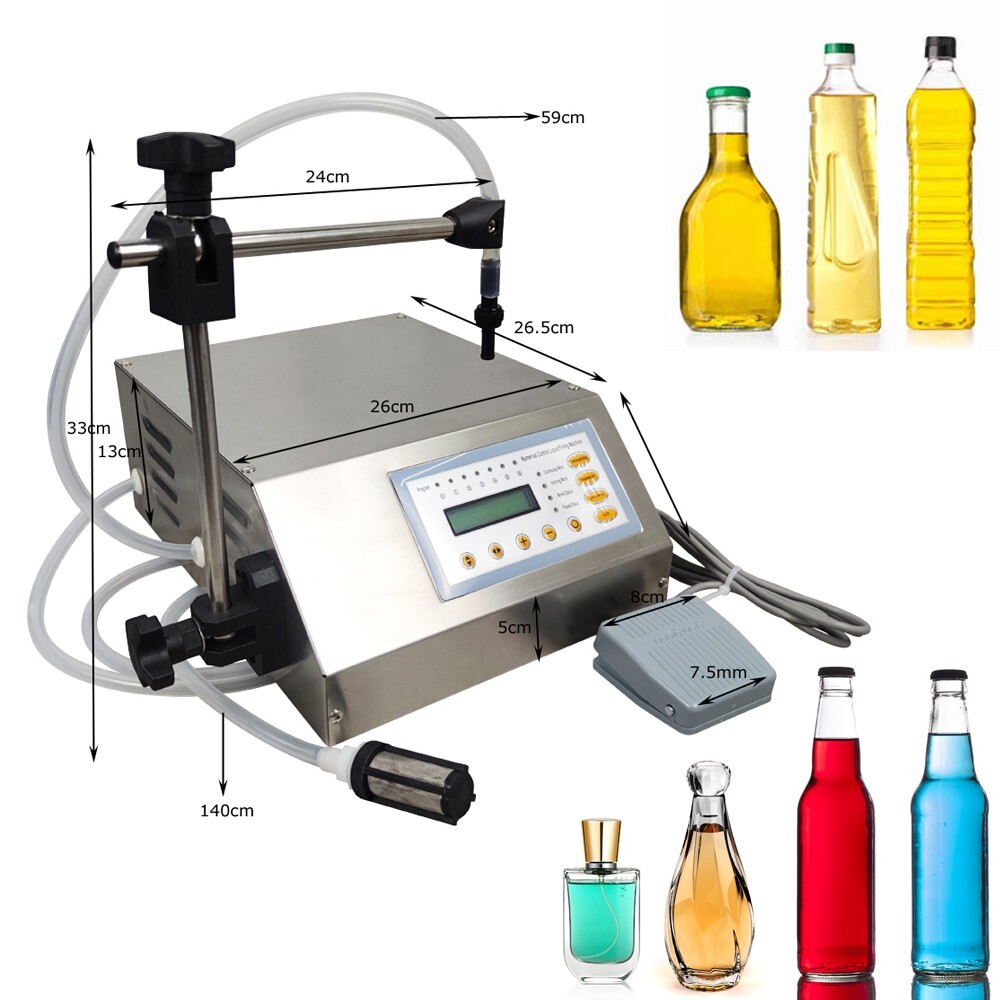 110V Numerical Control Semi-Automatic Liquid Filling Machine 2ml-3500ml