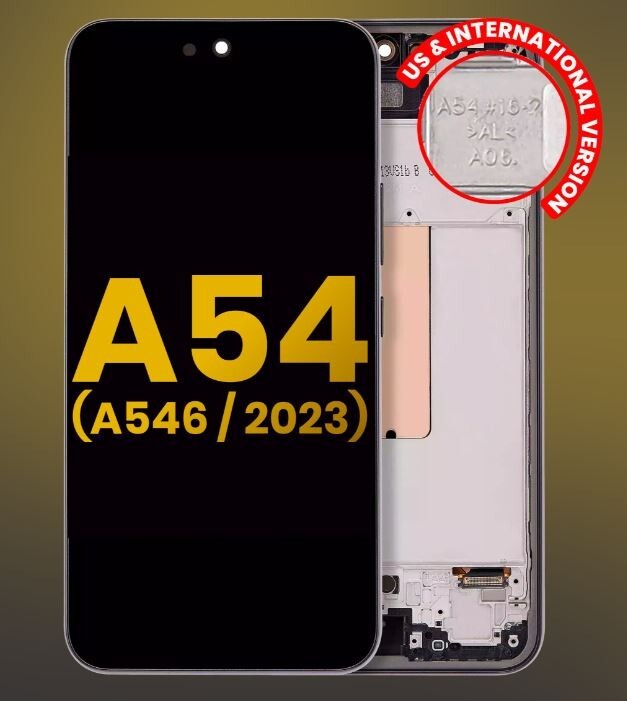 Original Size Oled Display Touch Screen for Samsung Galaxy A54(A546/2023) +Frame