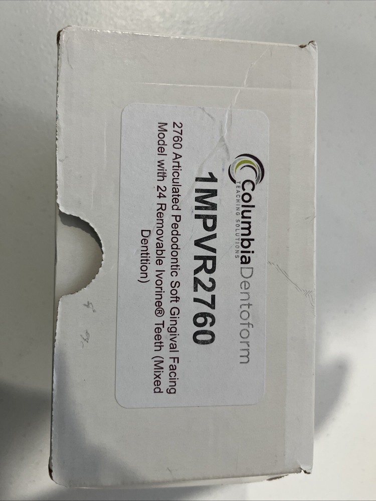 Columbia Pedodontic Dentoform 24 Removable Teeth