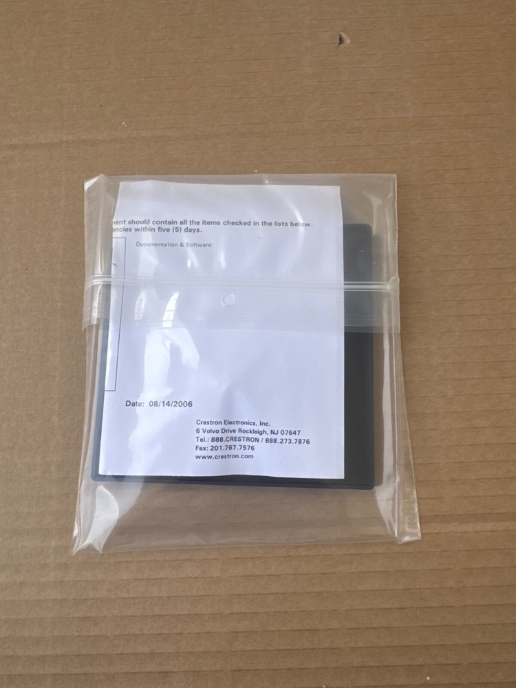 Crestron CT/LCFP-BR/GLD 6001990 BLANK