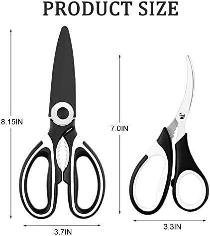 Heavy Duty Kitchen Scissors Food Scissors Seafood Shears Multipurpose Tool