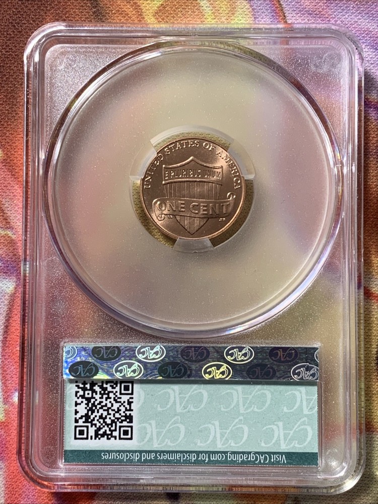 2010 Lincoln Shield Small Cent CAC MS64RD Uncirculated Certified