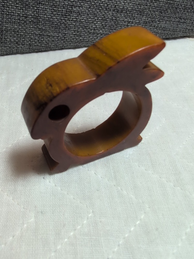 Bakelite Rabbit Napkin Ring