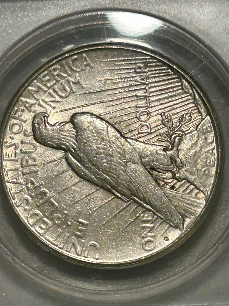 1926 S Peace Silver Dollar ANACS AU58 Better Date Peace