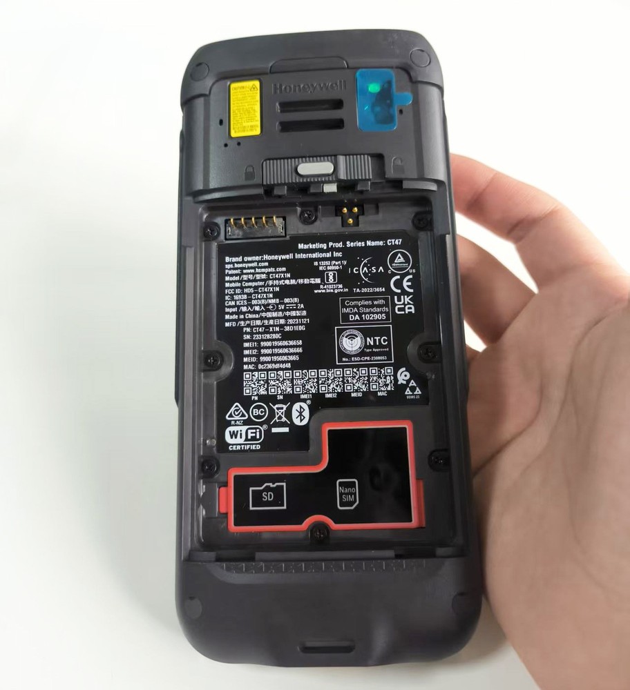 Honeywell CT47 Android GMS 5G Mobile Computer Barcode Scanner CT47-X1N-38D1E0G