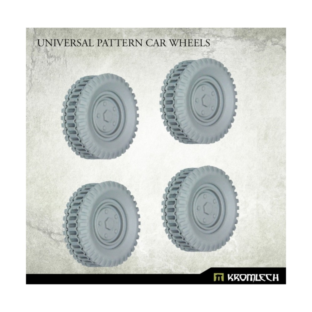 Kromlech Vehicle Conversion Bit Universal Pattern Car Wheels Pack New