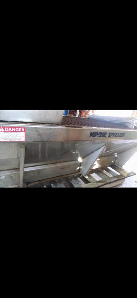 8ft Monroe Stainless Steel Salt Spreader