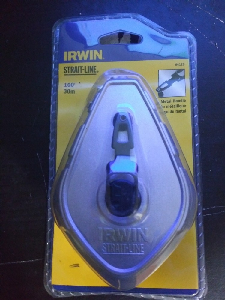 IRWIN STRAIT-LINE CHALK LINE #64110 NEW IN PACKAGE 