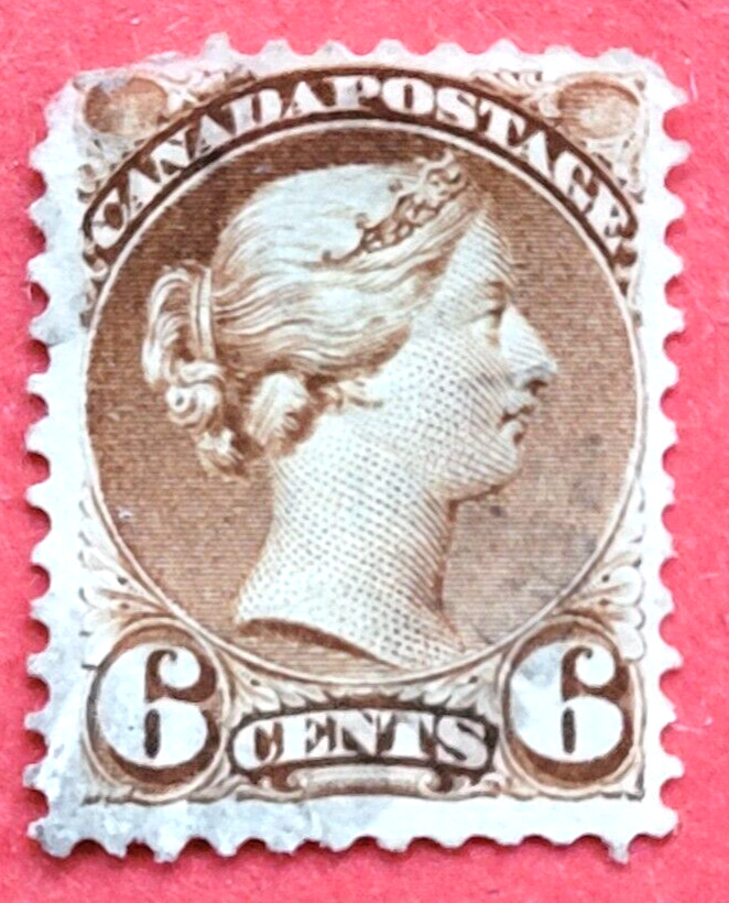 Canada Stamp #39 "Small Queen Issue" Used