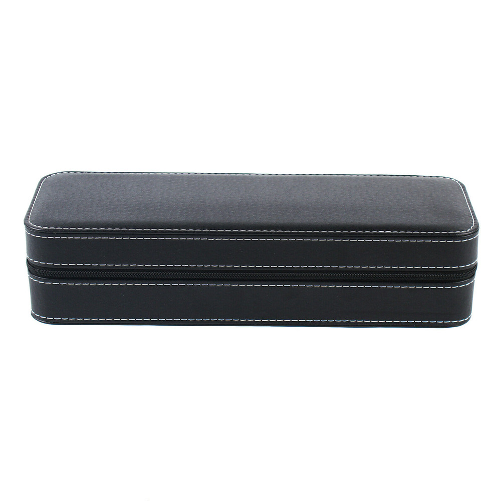 New Multiple Sizes Watch Display Case Storage Box Case | Leather Rounded Corner