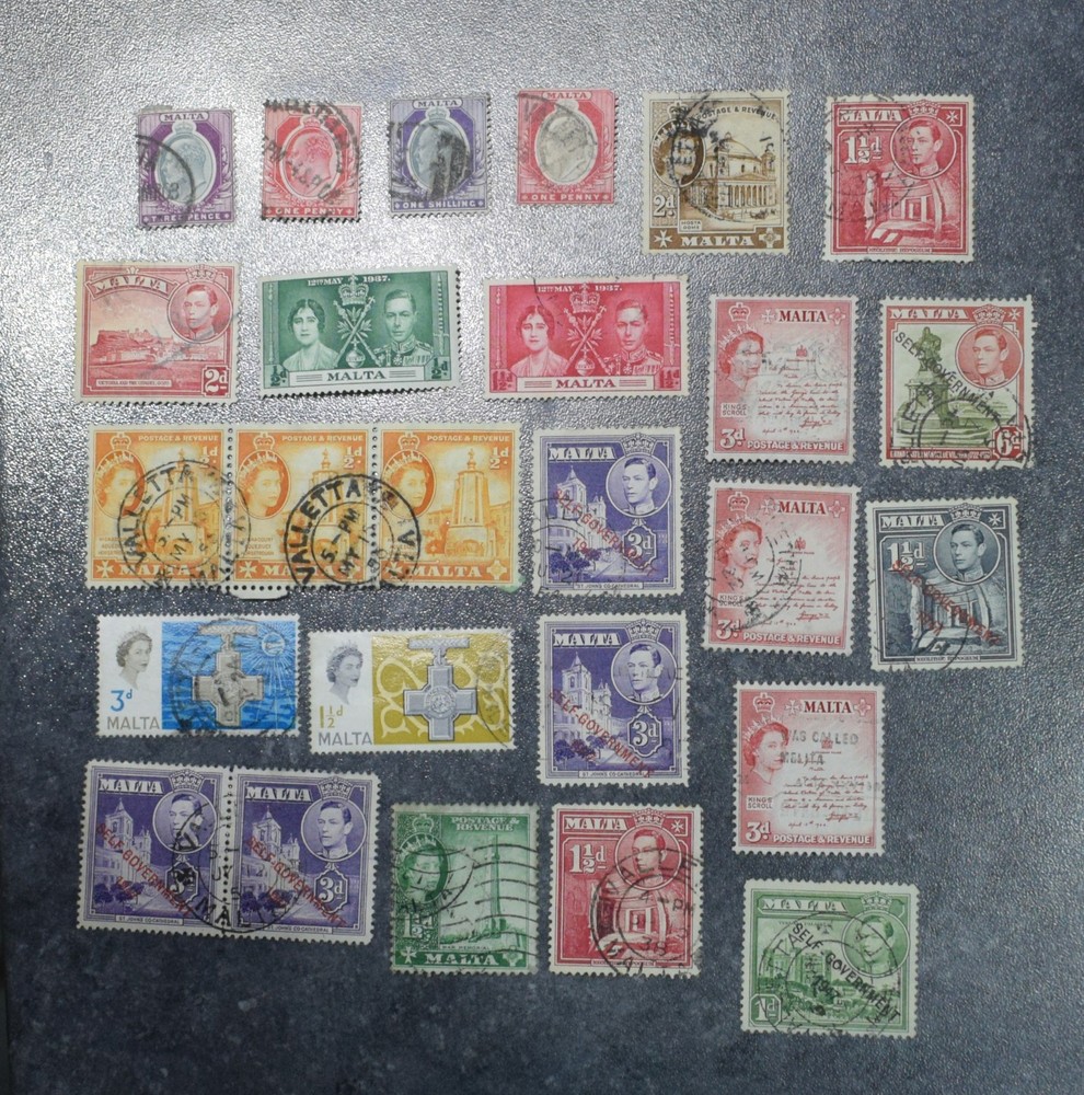 MALTA  STAMPS  coms  1937 onwards   ~~L@@K~~