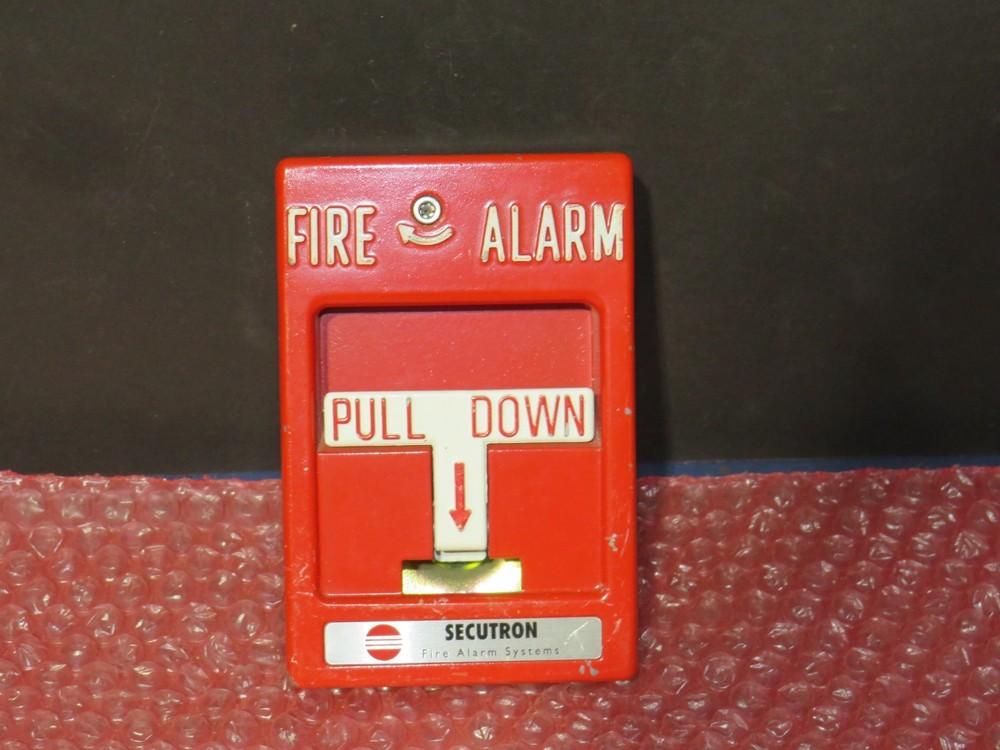SECUTRON RMS-1T FIRE ALARM PULL STATION