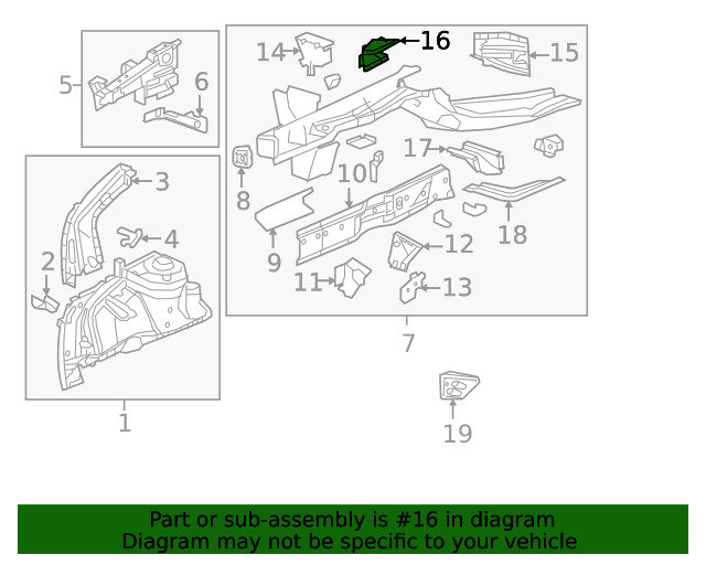 Genuine GM Panel Support 13393880