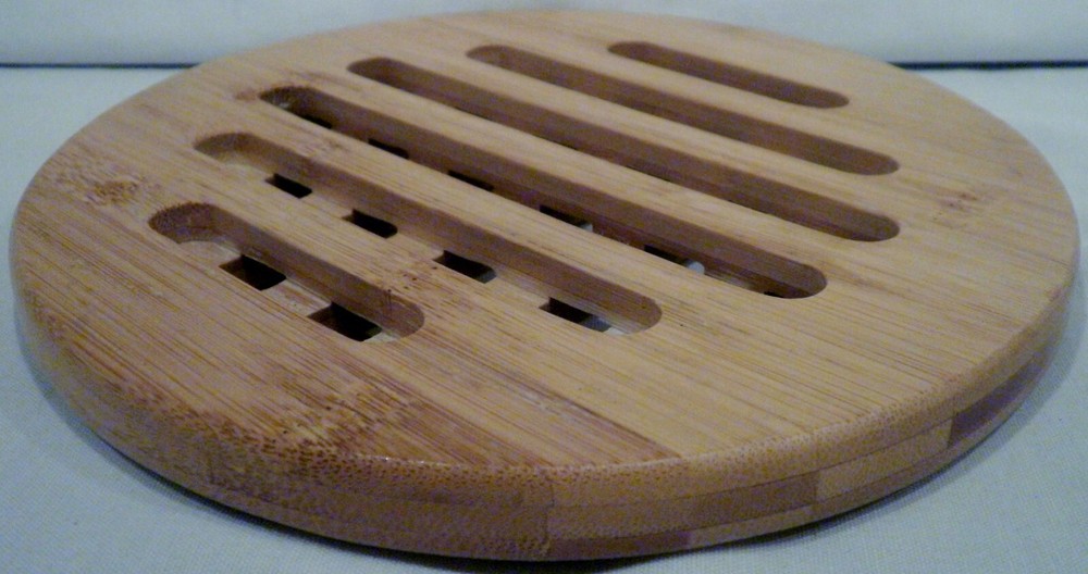 Totally Bamboo Round Trivet Hot Pad