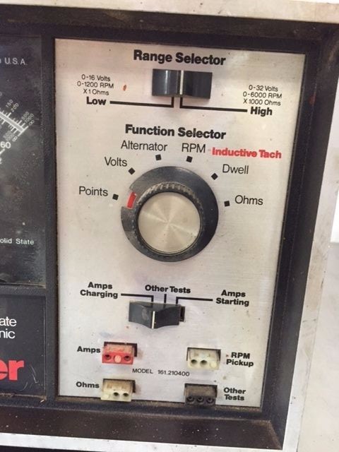 Craftsman Solid State Engine Analyzer 161.210400 **UNTESTED**