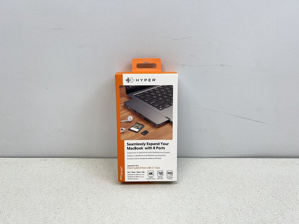 Hyper - HyperDrive Next​ 8 Port USB-C Hub for MacBook - Space Gray -