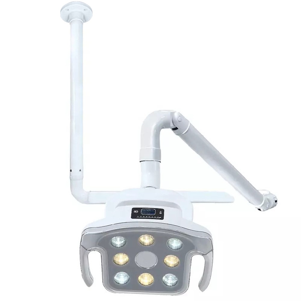 12W Dental Shadowless Surgical Operating Lamp Ceiling Mounted LED Exam Light
