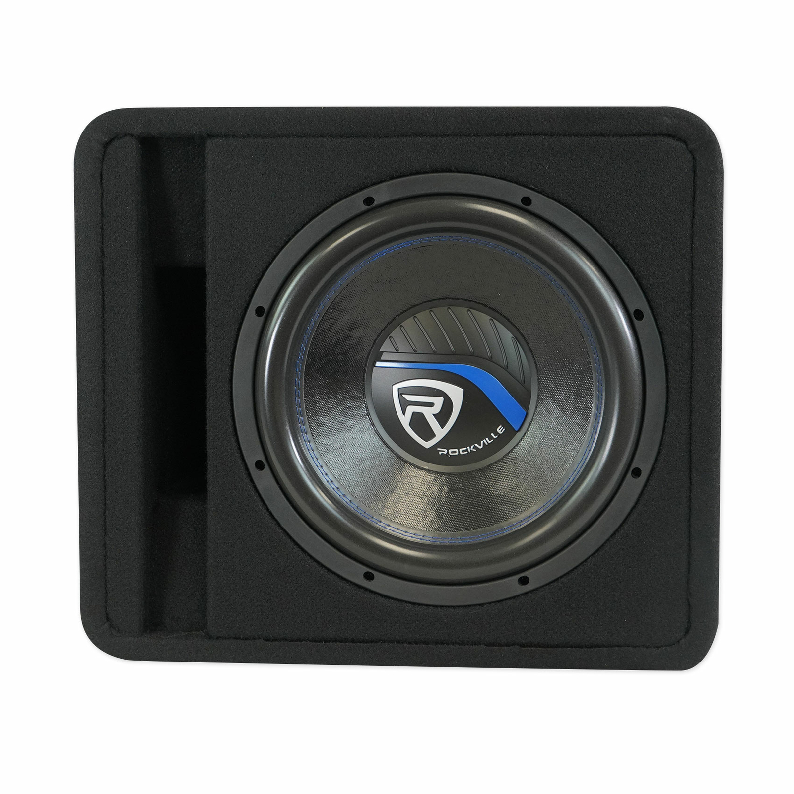 Rockville VS12K54 12" K5 1400w Car Subwoofer in Vented Sub Enclosure Box - 4 Ohm