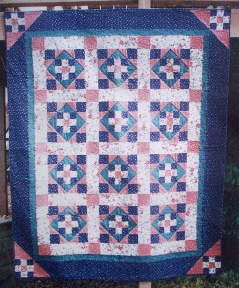 Warm & Fuzzy Flannel traditional block quilt pattern *E