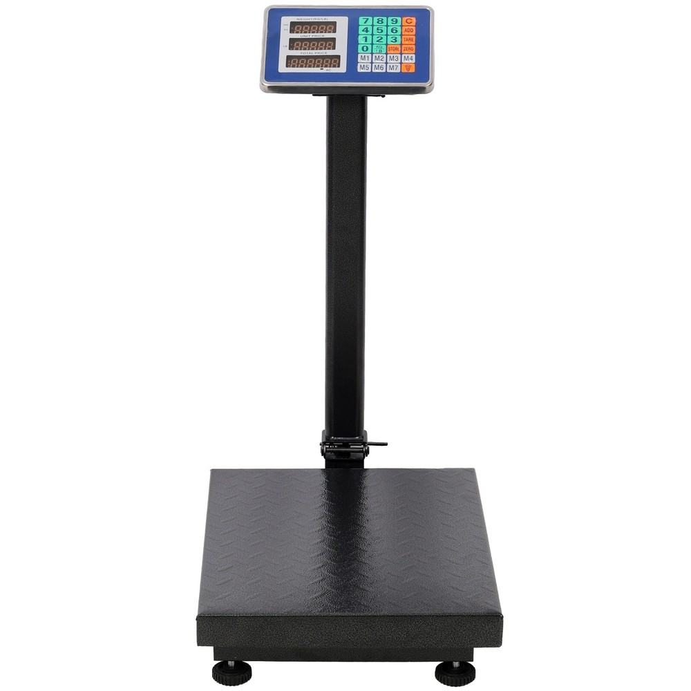 660lbs Weight 0.1 Computing Digital Floor Platform Scale Shipping Postal Scale