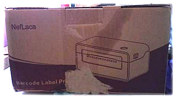 NefLaca Barcode Label Printer - 4x6 - NL-N41BT
