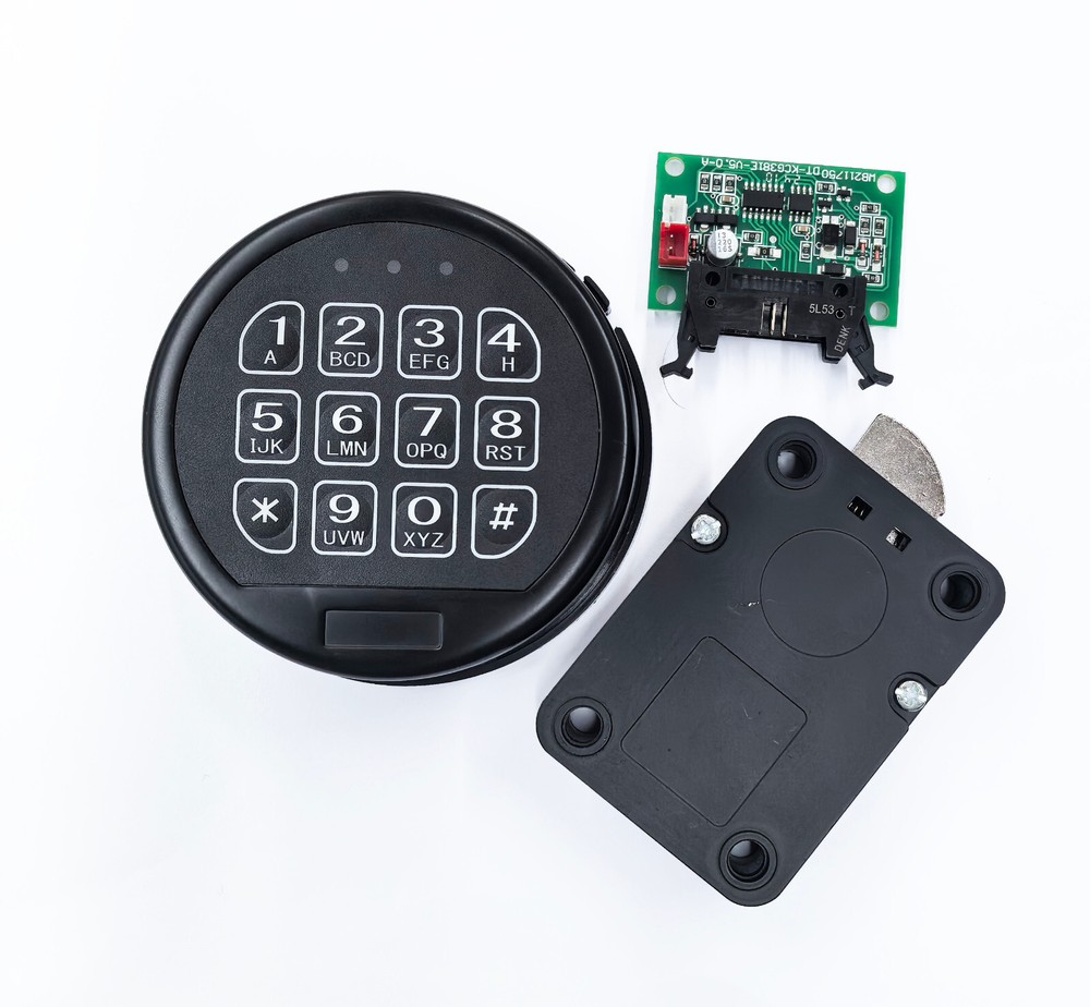 Gun Safe Lock Replacement Black Keypad Lock Safe Electronic Swingbolt Lock