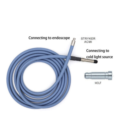 3M Surgery Fiber Optic Cable Endoscopy Light Source Fit For Wolf/STRYKER/ACMI