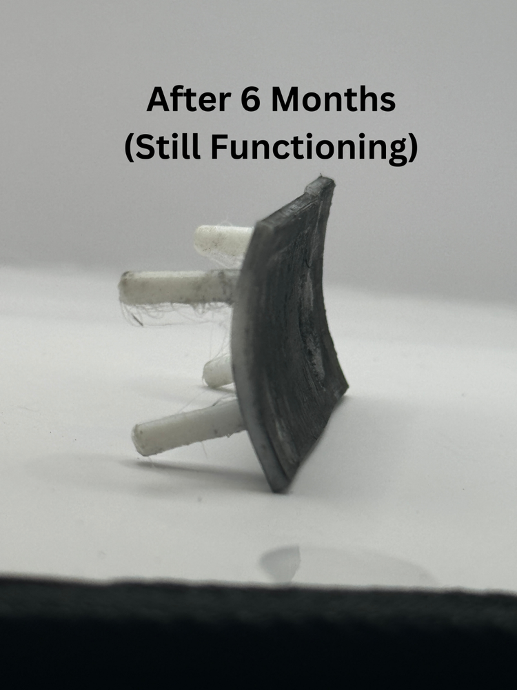 6 Pack Alphard Ewheels Rubber Pad replacement for Alphard Ewheels Replacement