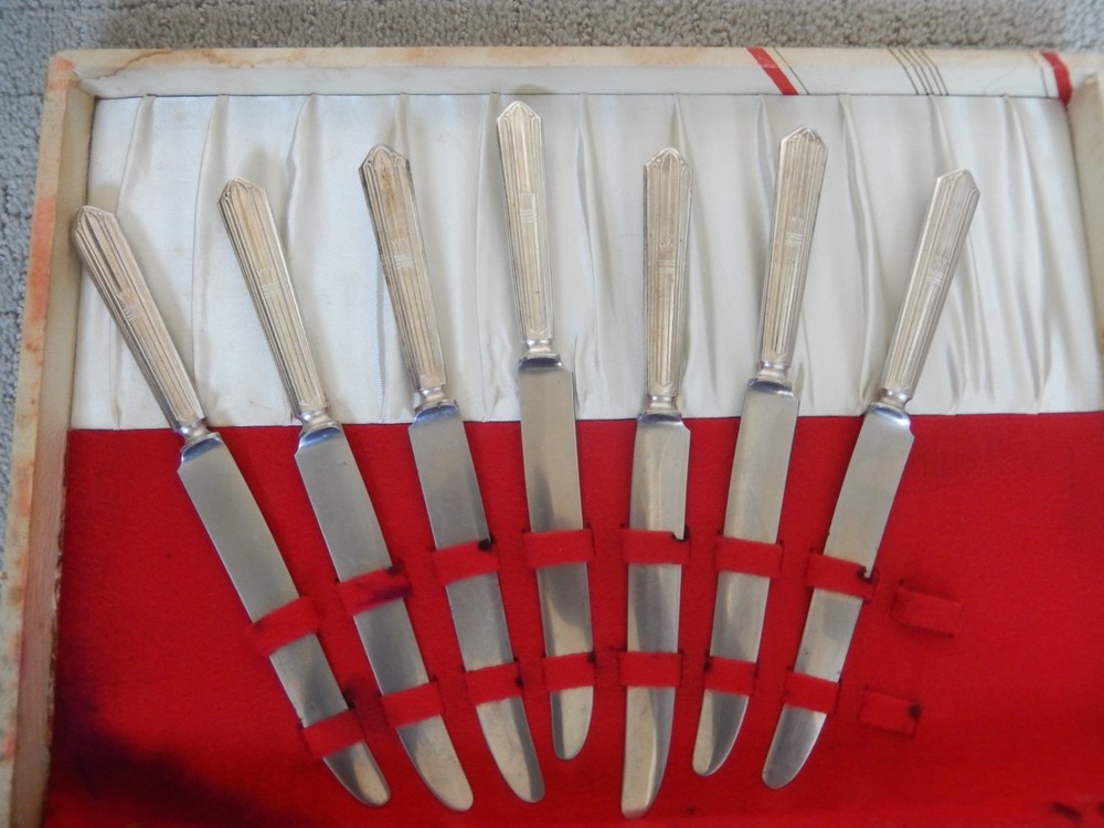 Stratford Plate Cotillion flatware & Box