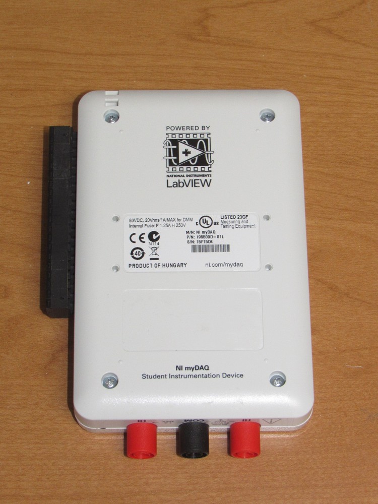National Instruments NI myDAQ Student Instrumentation Device - UNTESTED