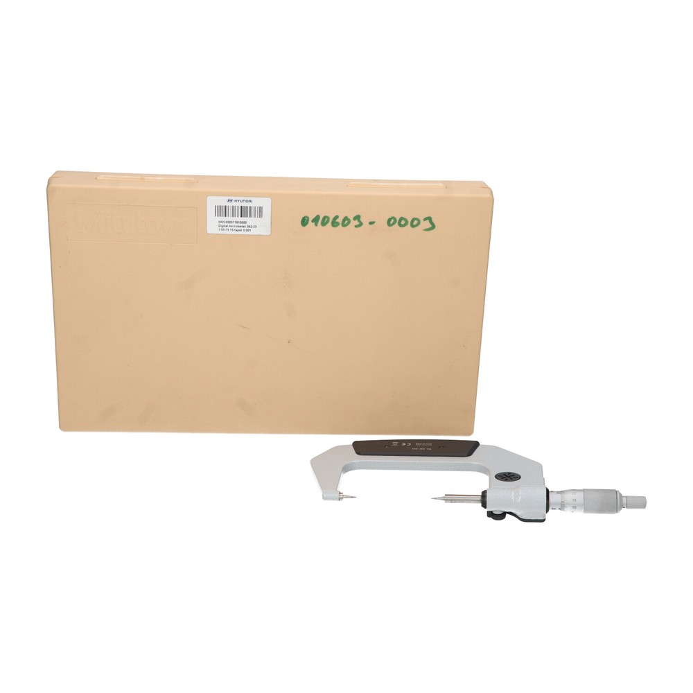 Mitutoyo 342-253 Point Micrometer 50-75 New NMP