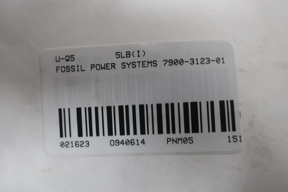 Fossil Power Systems 7900-3123-01 Chassis Module