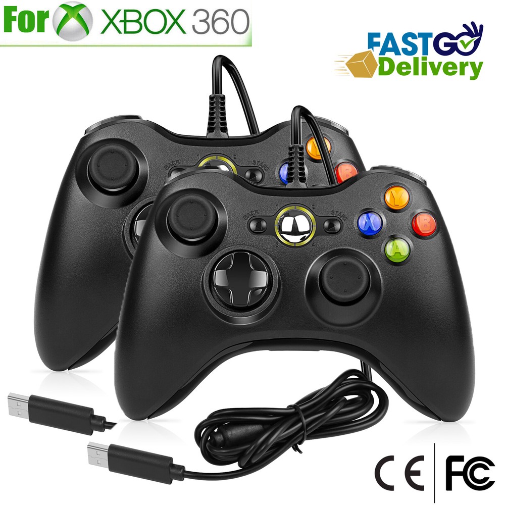 Wired Controller USB For PC Compatible With Xbox 360 / Windows 7 8 10 11 Gamepad