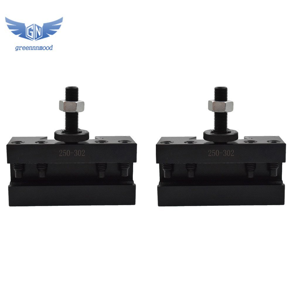 2Pcs CXA #2 250-302 Quick Change Tool Post Boring Turning & Facing Holder Lathe
