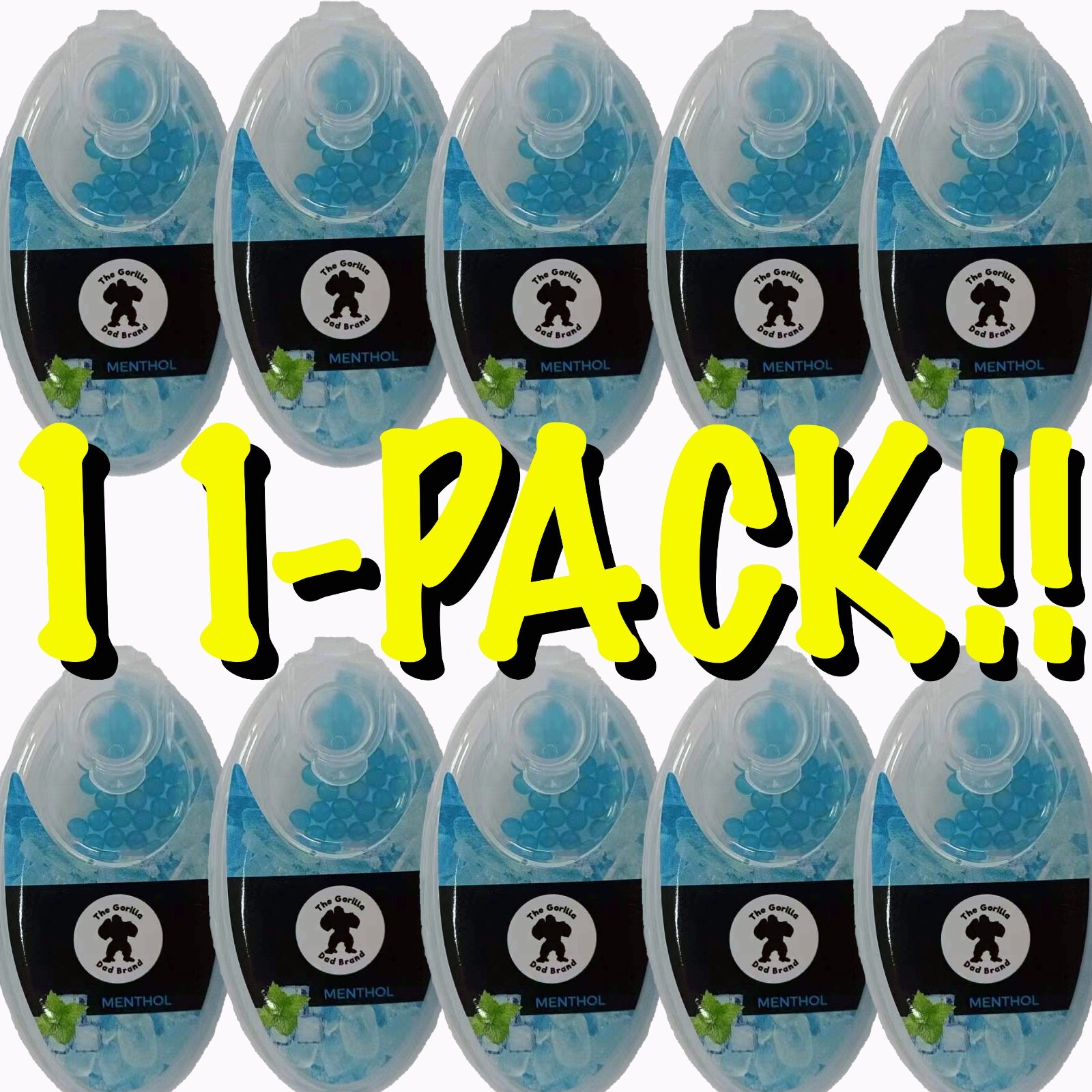 11 Pack Blue Menthol Bundle (100 pack boxes)