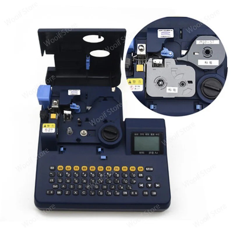 Marking Machine S680 Number Tube Printer PVC Sleeve Coding Machine Printer